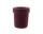 Hide Office Bin, burgundy