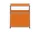USM Haller M55 Bedside Table, pure orange