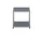 USM Haller Side Table M21, mid-grey