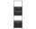 USM Haller Shelving Unit M52, graphite black