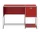 USM Haller Home Office Desk B21, ruby red