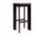 Chisel 30 Bar Stool H75, dark bordeaux lacquered beech