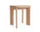 Chisel 10 Stool, lacquered oak