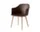 Rely Armchair HW76, oak / burnt umber