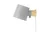 Rise Wall Lamp, grey