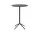 Still Café Table Ø75 x 105 cm, black