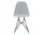 Eames Plastic Side Chair DSR, light grey