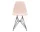 Eames Plastic Side Chair DSR RE, pale rose