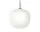 Rime Pendant Lamp Ø45, opal/black