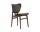 Elephant Chair, dark smoked oak / Dunes Leather - Dark Brown 21001