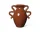 Verso Table Vase, terracotta