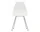 Eames Plastic Side Chair DSX, chrome/white