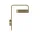 Scribe Wall Lamp, matt antique brass