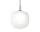 Rime Pendant Lamp Ø37, opal/deep red