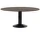 Midst Table Ø160, dark oak/black