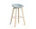 AAS 32 Bar Stool High Oak Veneer, slate blue