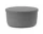 Hide Storage Pouf Large, grey