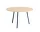 Loop Stand Table Round Ø120, oak/deep blue