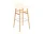 Form Bar Chair 75 cm Oak, cream