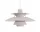 PH 5 Pendant Lamp, monochrome oyster grey