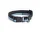 Dogs Collar Flat S/M, blue/black