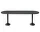Midst Conference Table 140x460, black
