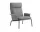 Muno Lounge Chair LN17 High Back w. Arms, Hallingdal 126/black