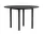 Annex Round Table Ø120, black oak/dark grey
