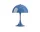 Panthella 250 Portable Lamp, opaque indigo blue