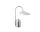 Arum Portable Lamp, stainless steel