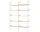 Rombe Configuration A, alabaster/lacquered oak