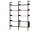 Rombe Configuration C, anthracite/lacquered walnut