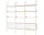 Rombe Configuration K, alabaster/lacquered oak