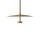 Reflection Pendant Lamp Ø24, brass lacquered aluminium
