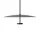 Reflection Pendant Lamp Ø60, black lacquered aluminium