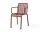 Palissade Armchair, iron red