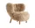 Little Petra VB1 Lounge Chair, oak/sheepskin Honey