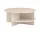 Halves Coffee Table, light taupe Terrazzo