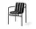 Palissade Dining Armchair Soft Quilted Cushion, anthracite