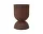 Hourglass Pot Medium, rust
