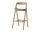 Fenri Bar Chair 65 cm, oiled oak