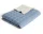 Mega Dot Organic Plaid 260x260, dusty blue