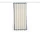 Outline Shower Curtain, cream and blue