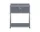 USM Haller M54 Bedside Table, mid-grey