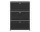USM Haller Shelving G1, graphite black