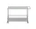 USM Haller Serving Trolley, light grey