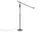 Fifty-Fifty Floor Lamp, soft black