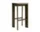 Chisel 30 Bar Stool H75, green umber lacquered beech