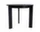 Chisel 20 Table Round Ø90, black lacquered oak