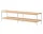 Alima Shelving NDS4, chrome / oak